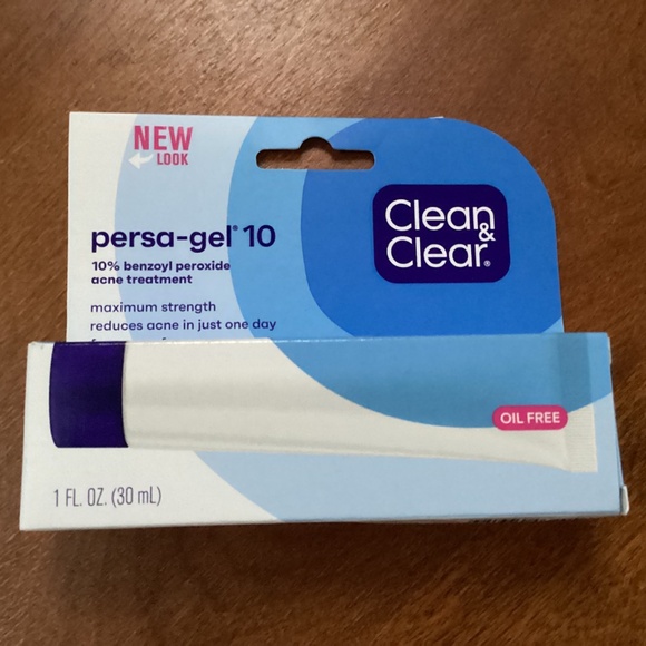 Clean & Clear Persa-Gel 10 Acne Treatment 10% Benzoyl Peroxide NEW - Picture 2 of 7